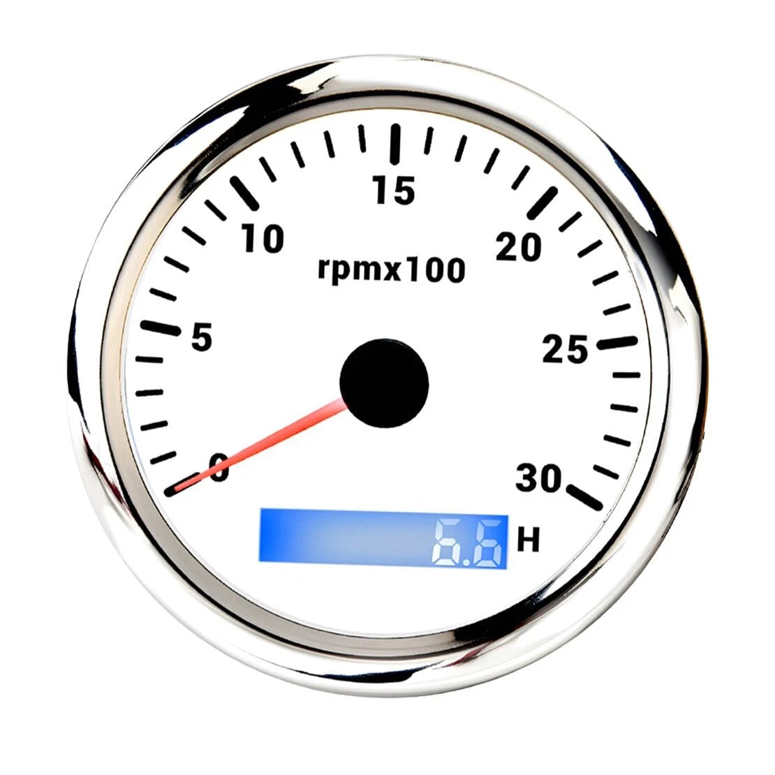 85MM Engine Tachometer Gauge Hourmeter for Car Truck Boat Tractor