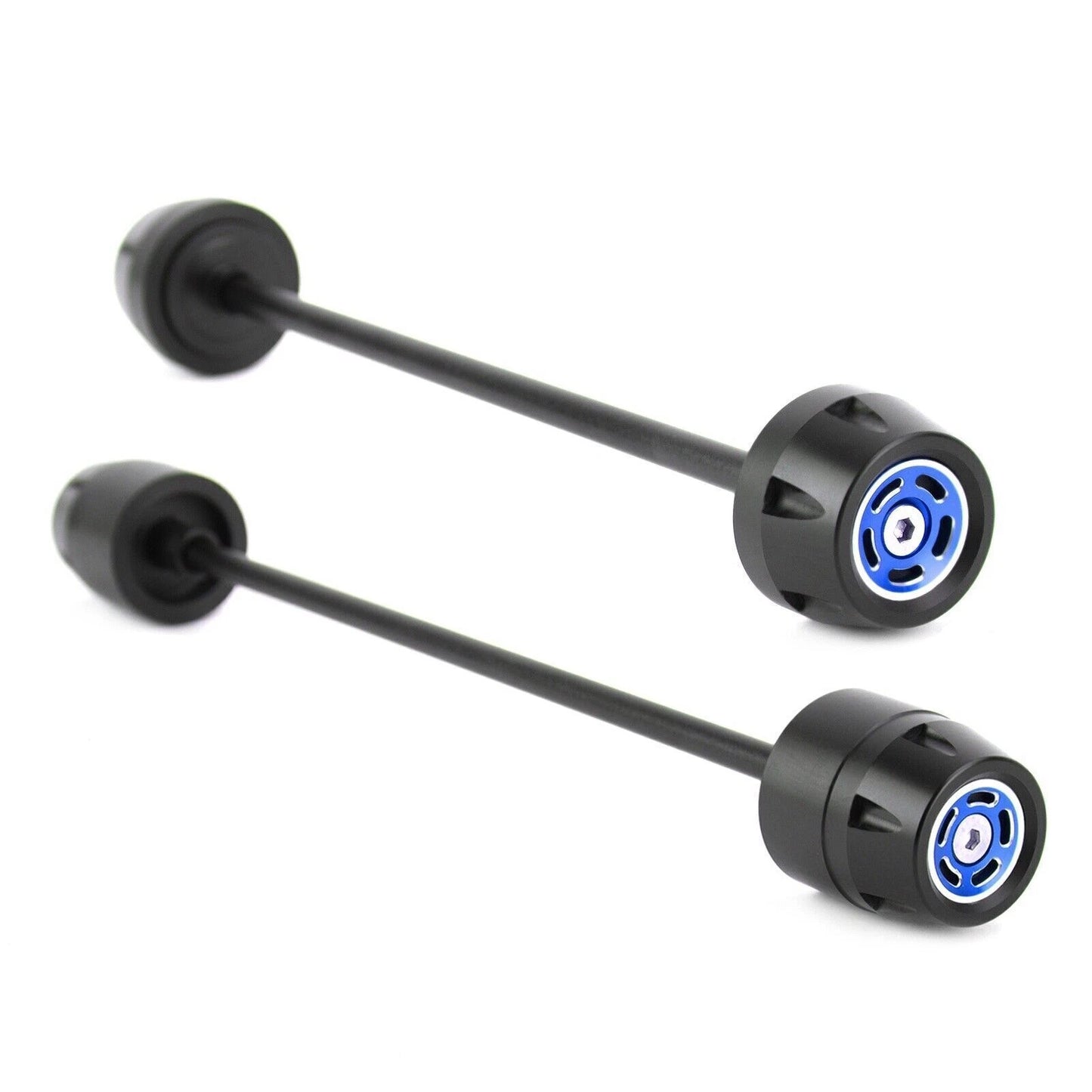 Fork Swingarm Crash Pads Axle Set Blue for Ducati Scrambler (2015-2023)