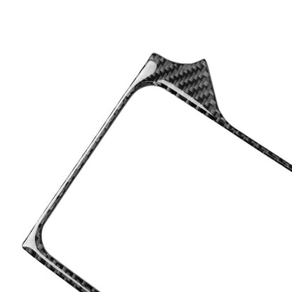 Carbon Fiber Center Console Gear Shift Panel Trim fit For Land Cruiser Prado