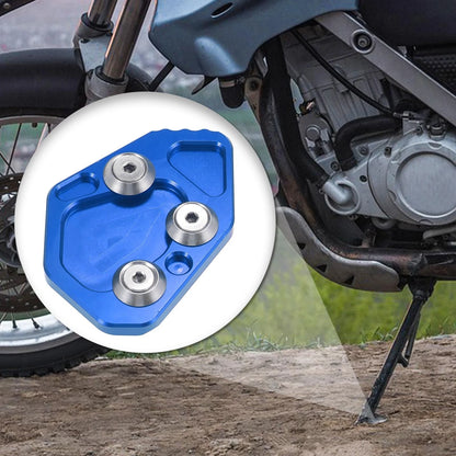 Kickstand Side Stand Plate Pad Blue for BMW K1200S K1200R K1300S (2004-2016)
