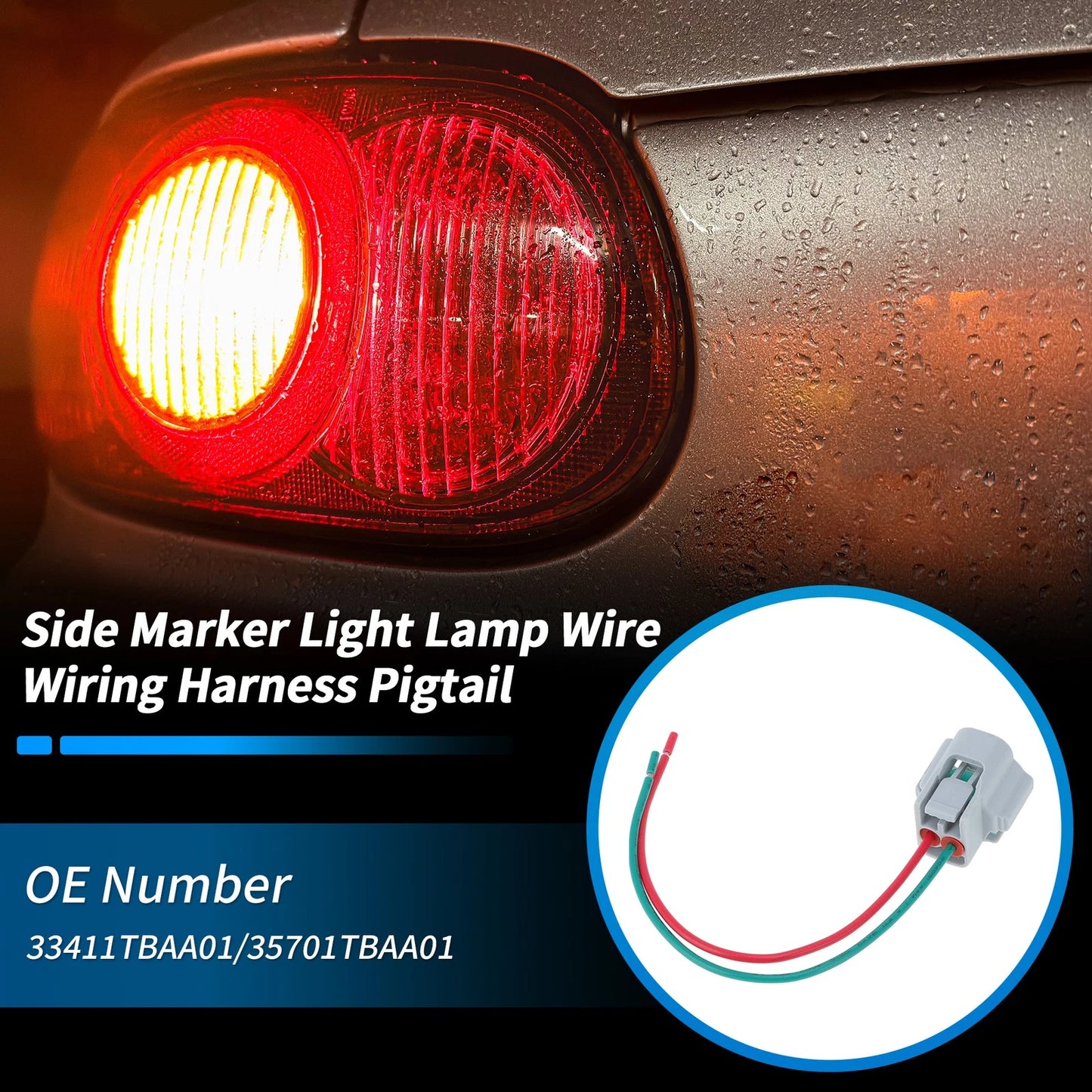 Side Marker Light Wiring Harness for Honda Civic (2016-2021)