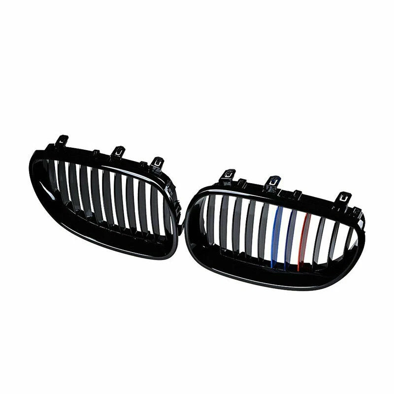 Gloss Black M Color Front Kidney Grille for BMW E60 525i 530i (2003-2010)
