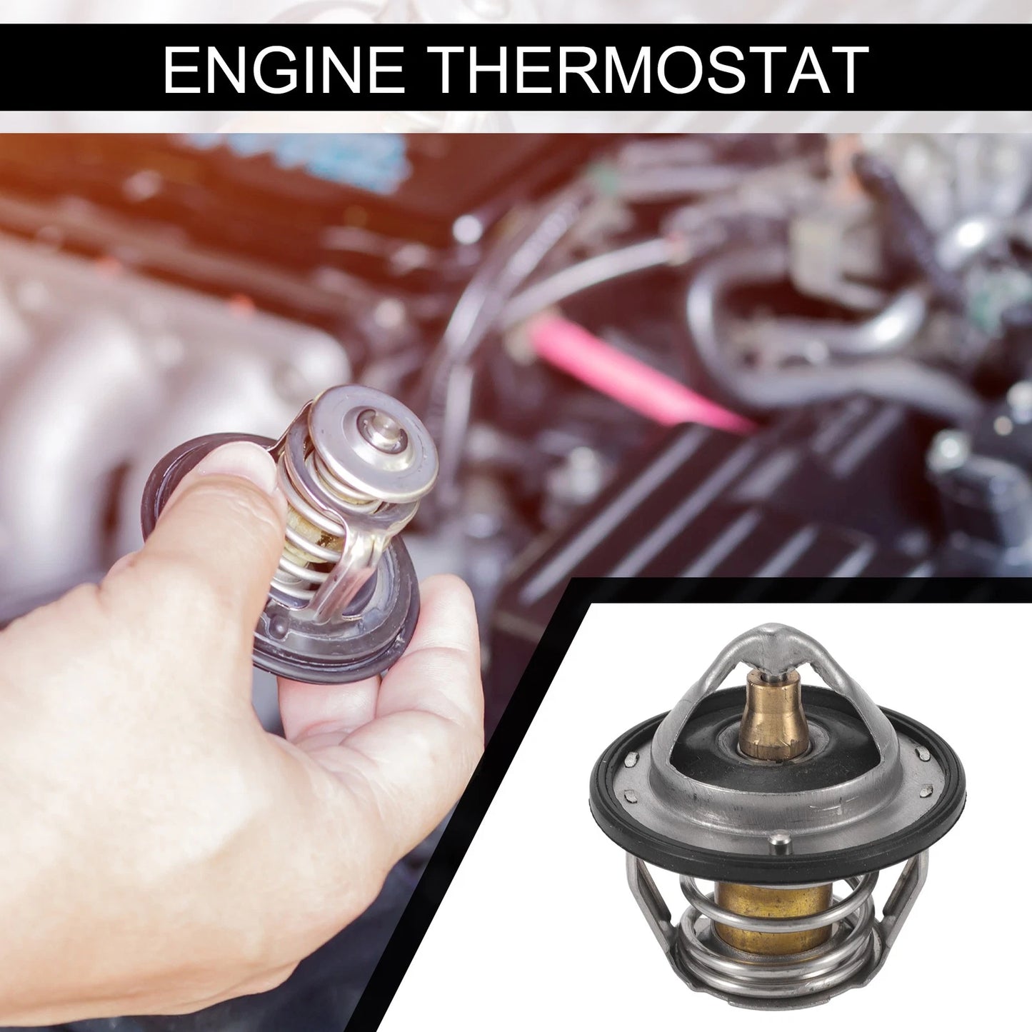 Engine Coolant Thermostat for Subaru Forester 2.5L (1998-2012) 1 Pcs