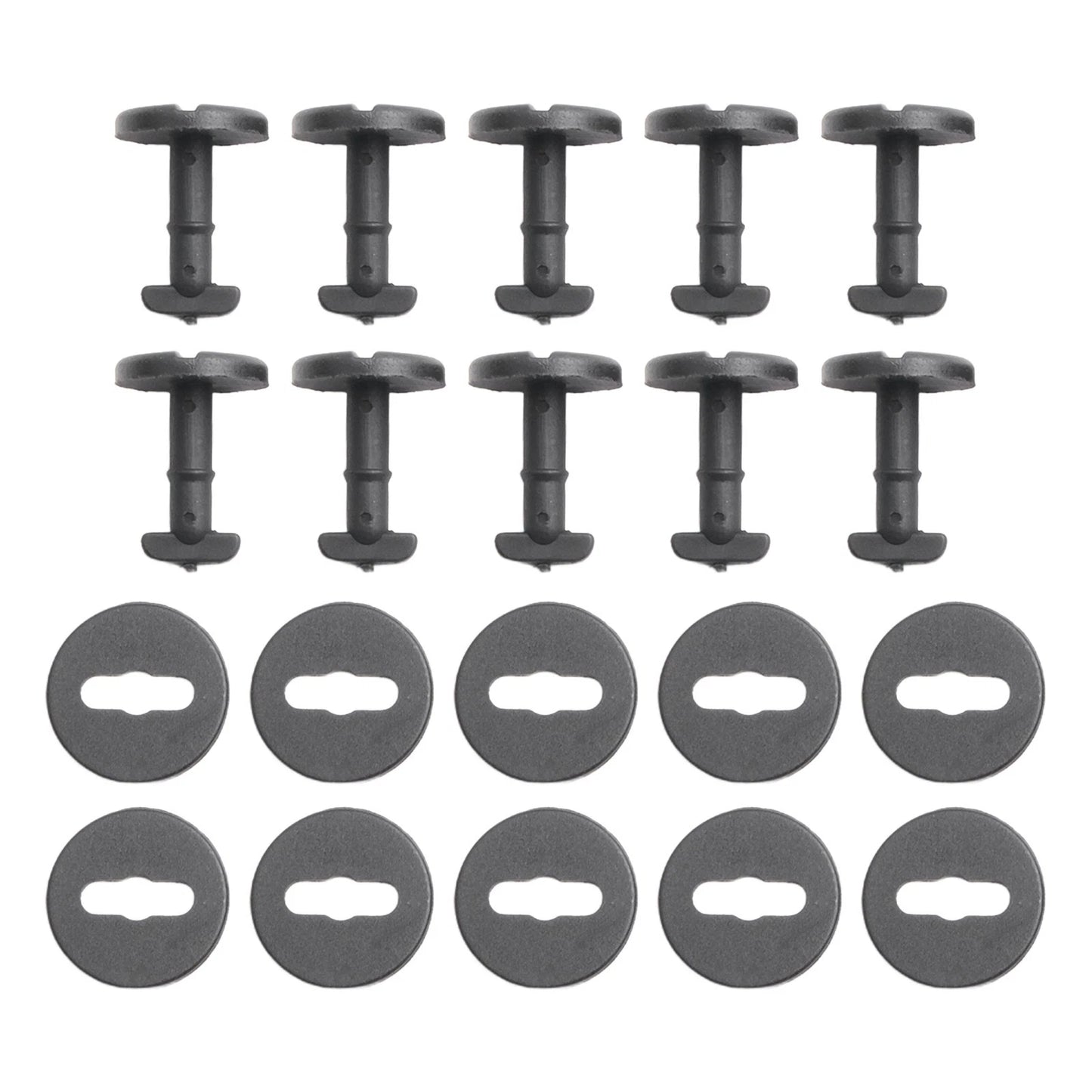 Pack of 10 Floor Mat Clips for BMW E36 E46 E38 E39