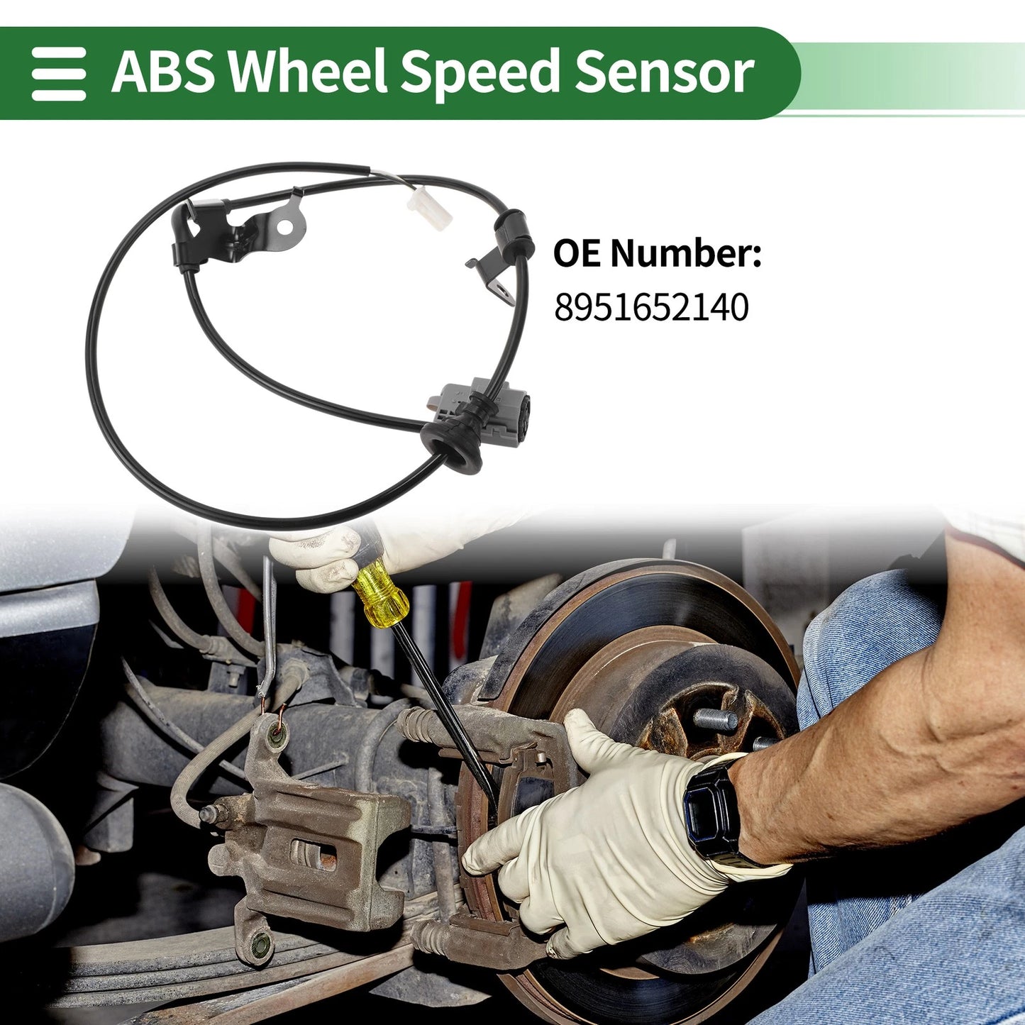 ABS Wheel Speed Sensor for Toyota Yaris (2013-2014) - 1 Pc