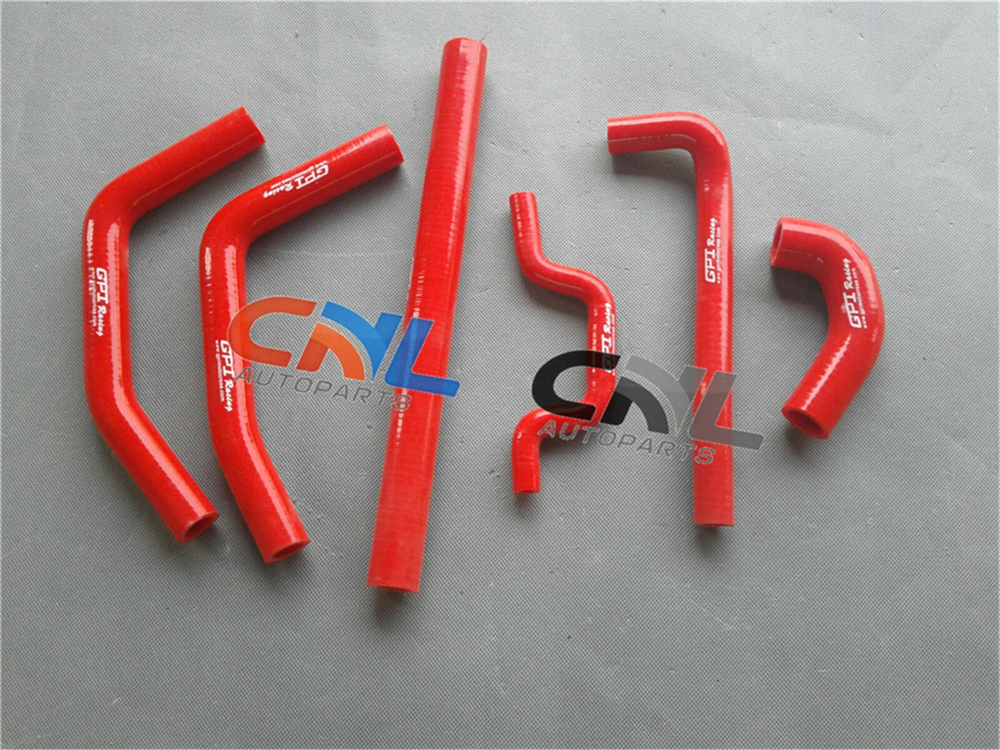 Red Silicone Radiator Hose for Kawasaki KXF250 KX250F (2009-2014)