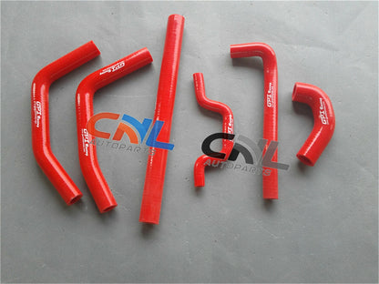 Red Silicone Radiator Hose for Kawasaki KXF250 KX250F (2009-2014)
