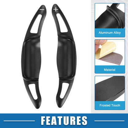 Steering Wheel Shift Paddle Covers for Toyota Camry (2018-2023) -  Black
