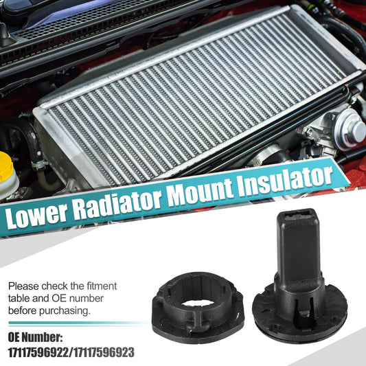 1 Set Upper Radiator Mount Bracket with Support Sleeve for BMW 228i