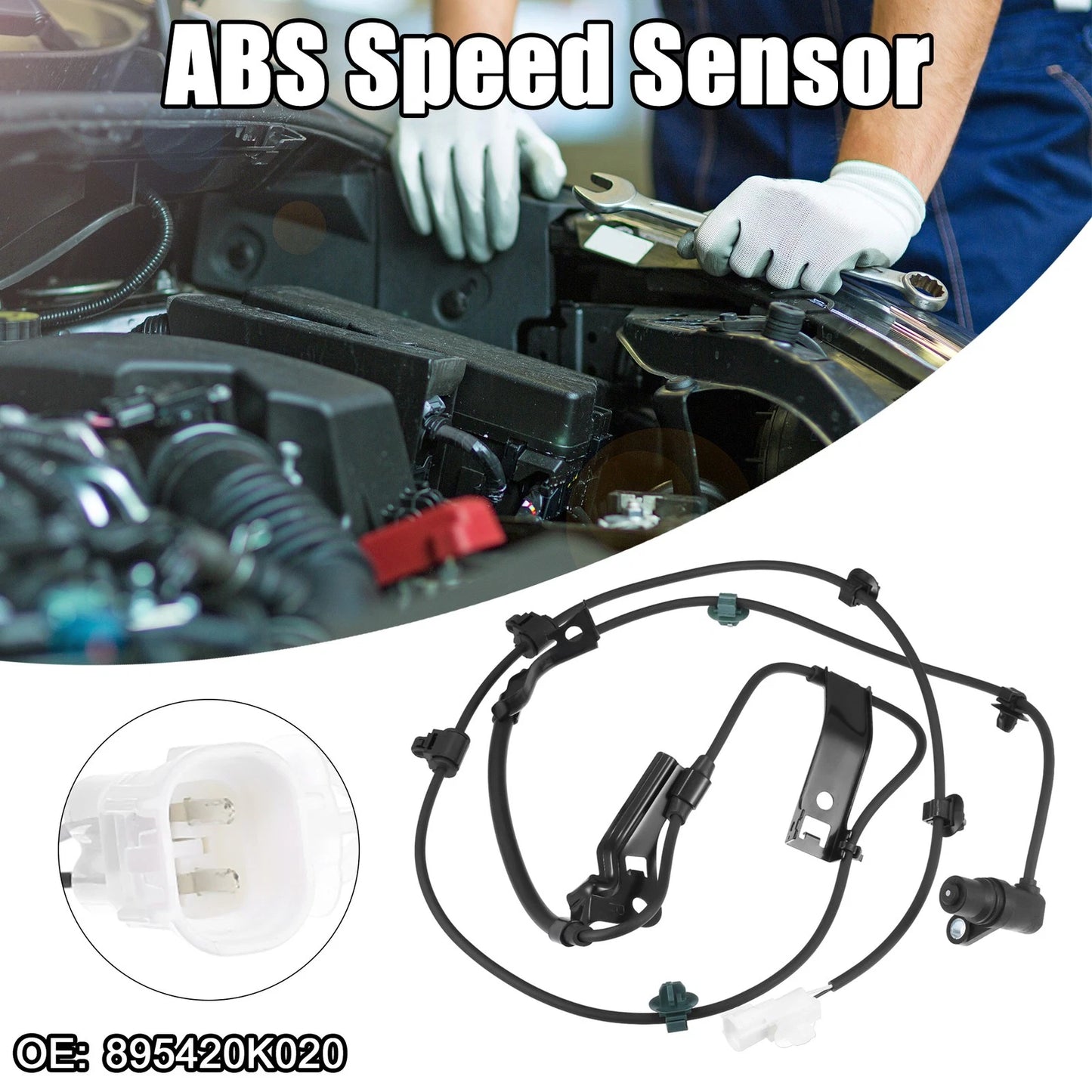 Front Right ABS Wheel Speed Sensor for Toyota Hilux Vigo (2004–2015)