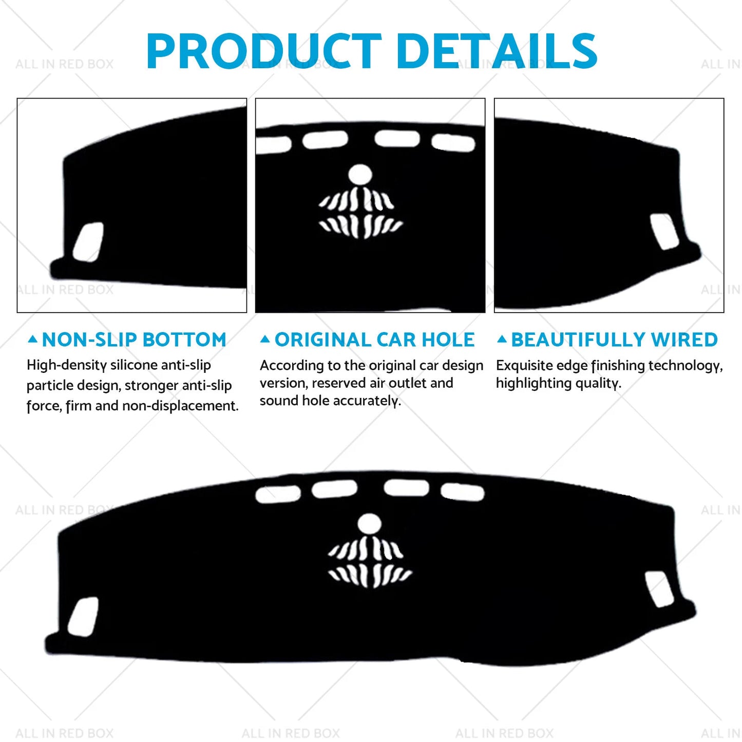 Non-Slip Dash Mat Cover for Land Rover Discovery Sport (2015-2021)