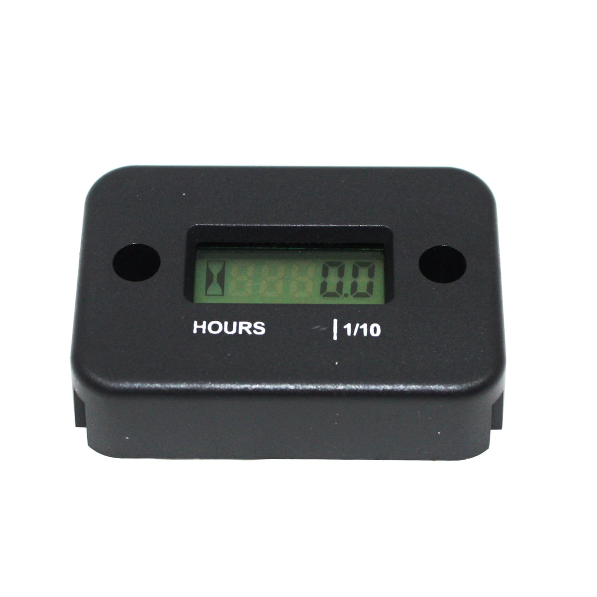 Inductive Waterproof Hour Meter for Marine ATV Motorcycle Dirt Bike - Black