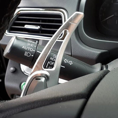 Silver Steering Wheel Paddle Shifter Extensions for Honda Civic (2022-2023)