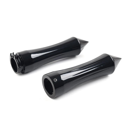 1" Motorcycle Spike Handlebar Grips for Harley & Kawasaki