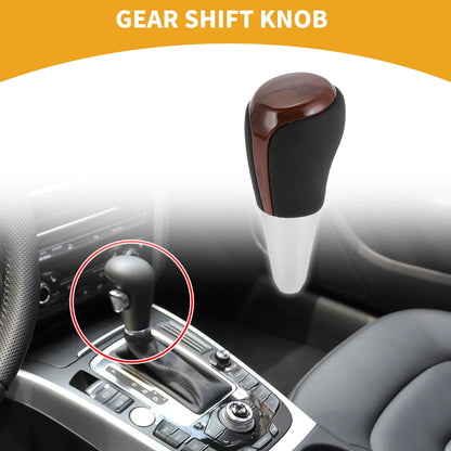 Faux Leather Gear Shifter Knob for Toyota Prius C (2012-2017)