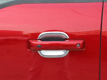 Chrome Door Handle Bowl Lid Cover Trim for Ford F150 2 x 2021-2023