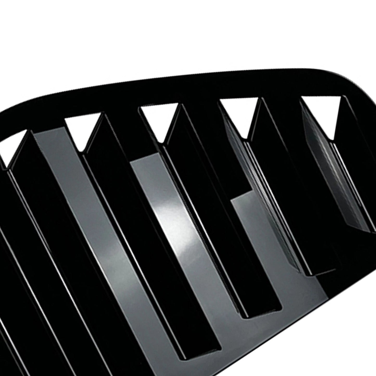 Rear Window Louver Trim for VW GOLF5 (2003-2009) 2 x Gloss Black