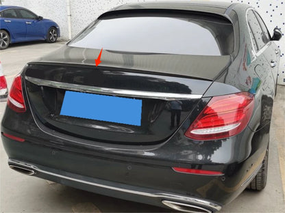Glossy Black Rear Trunk Spoiler for Mercedes Benz E-Class W213 (2016-2022)