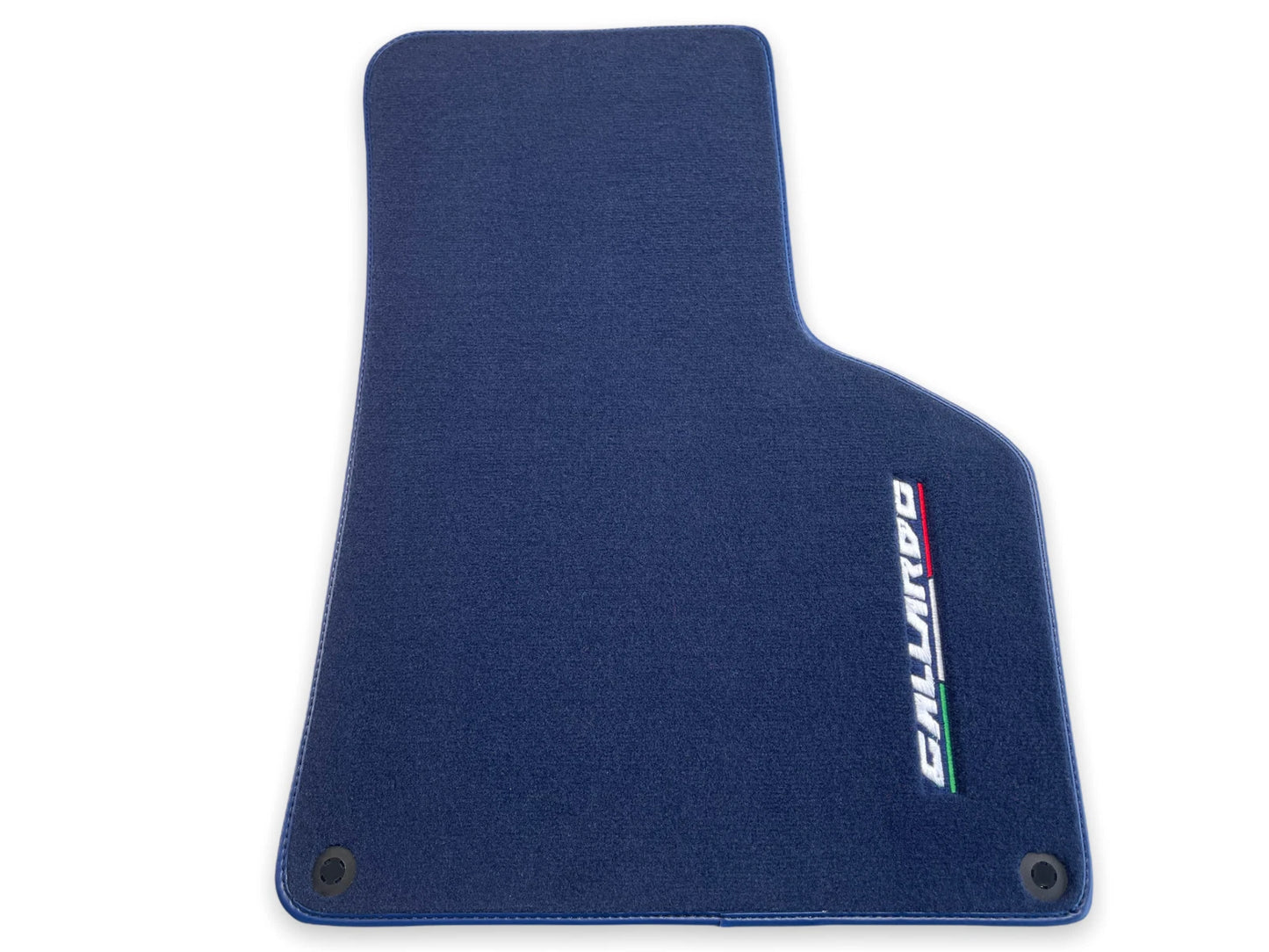 Floor Mats for Lamborghini Gallardo Dark Blue Tailored Carpets with Logo