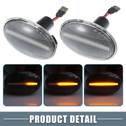 LED Side Marker Amber Light 63132751503 for MINI Cooper Clubman (2008-2015)