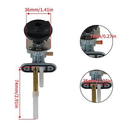 Fuel Gas Petcock Valve for Arctic Cat 400 2X4 4X4 (1998-2003)