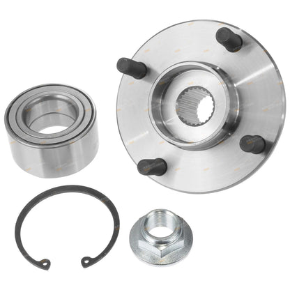 Front Wheel Bearing Hub Assembly for Ford Focus (2002-2005) ABS Hatchback