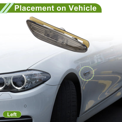 Left Side Marker Light Cover for BMW 3 Series (2002-2005)