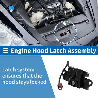 Hood Latch Assembly for Mazda 3 (2014-2018)