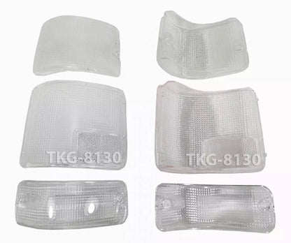 2 x Rear Tail Light Lenses for Honda Passport/Isuzu Pickup/Amigo (89-94)