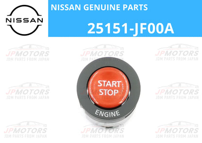 Genuine Starter Switch Ignition Push Start Button for Nissan GT-R (2007–2023)