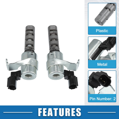 1 Pair Camshaft Position Actuator Solenoid Valve for Toyota Tacoma (2005–2015)