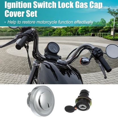 Ignition Switch Fuel Gas Cap Seat Lock for Yamaha XVS125 Drag Star