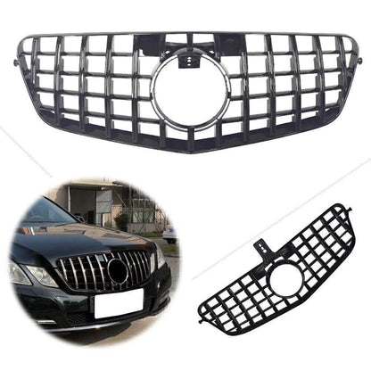 Gloss Black Front Grille for Mercedes Benz E-Class W212 4D (2010-2013)