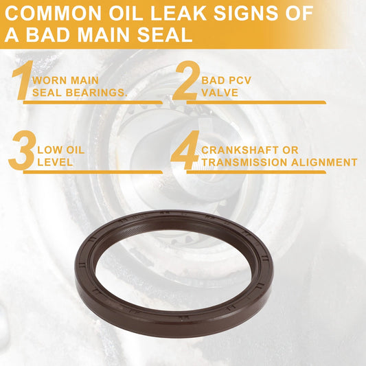 1 Pc Crankshaft Oil Seal for Honda Pilot (2003-2019)