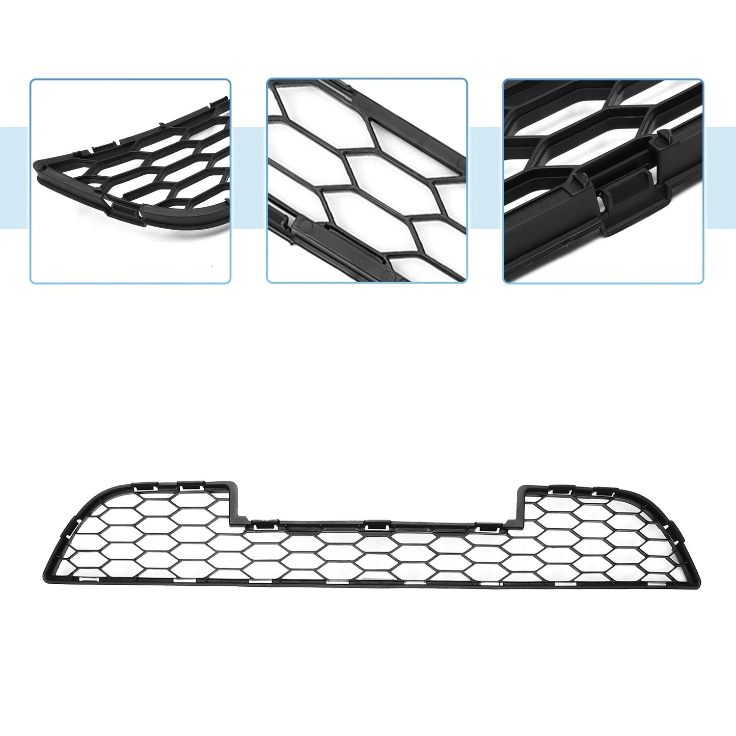 Front Lower Bumper Grille for Nissan Sentra (2015-2018) Black