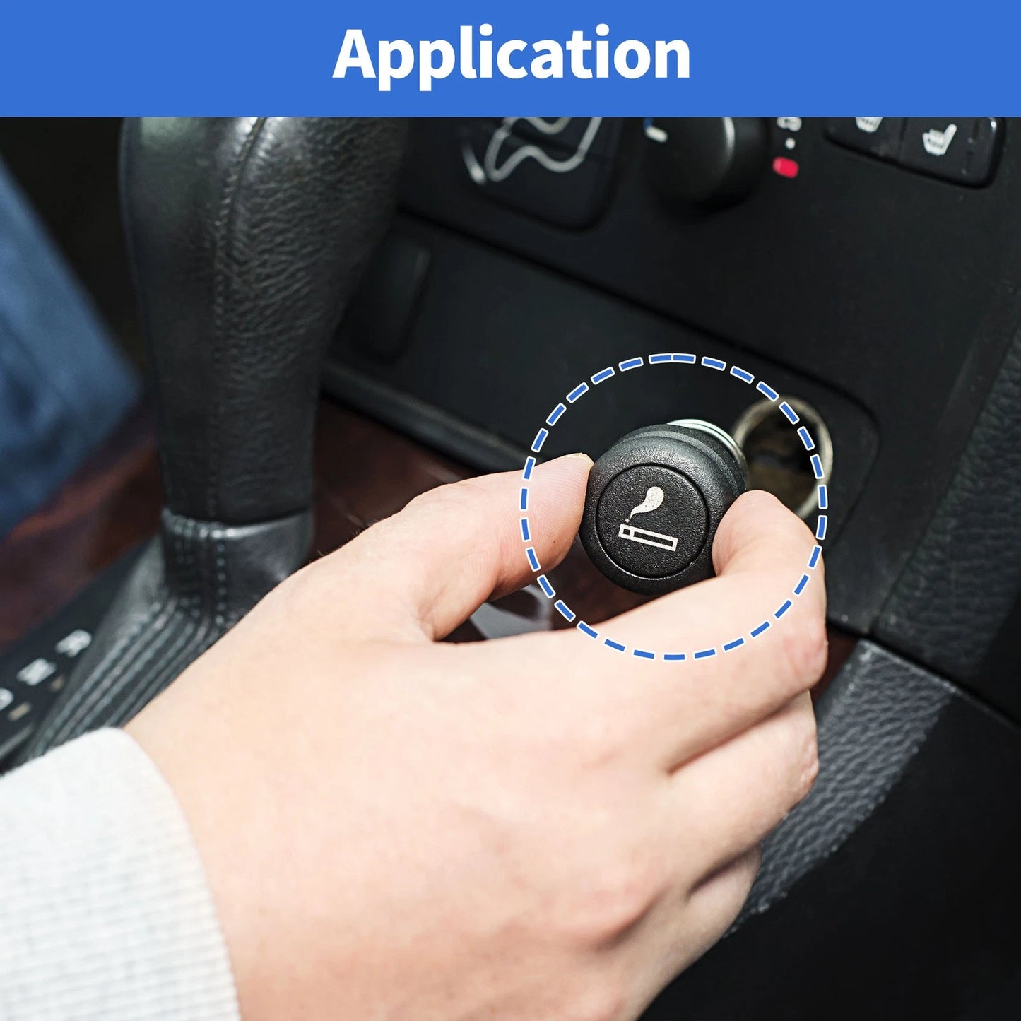 Cigarette Lighter Socket Plug for Toyota Matrix (2009-2014)