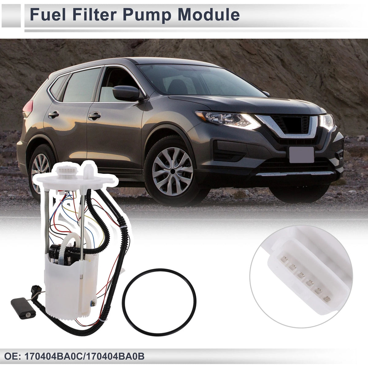 Fuel Pump Assembly for Nissan Rogue 2014-2020 2.5L Gas (2014-2020)