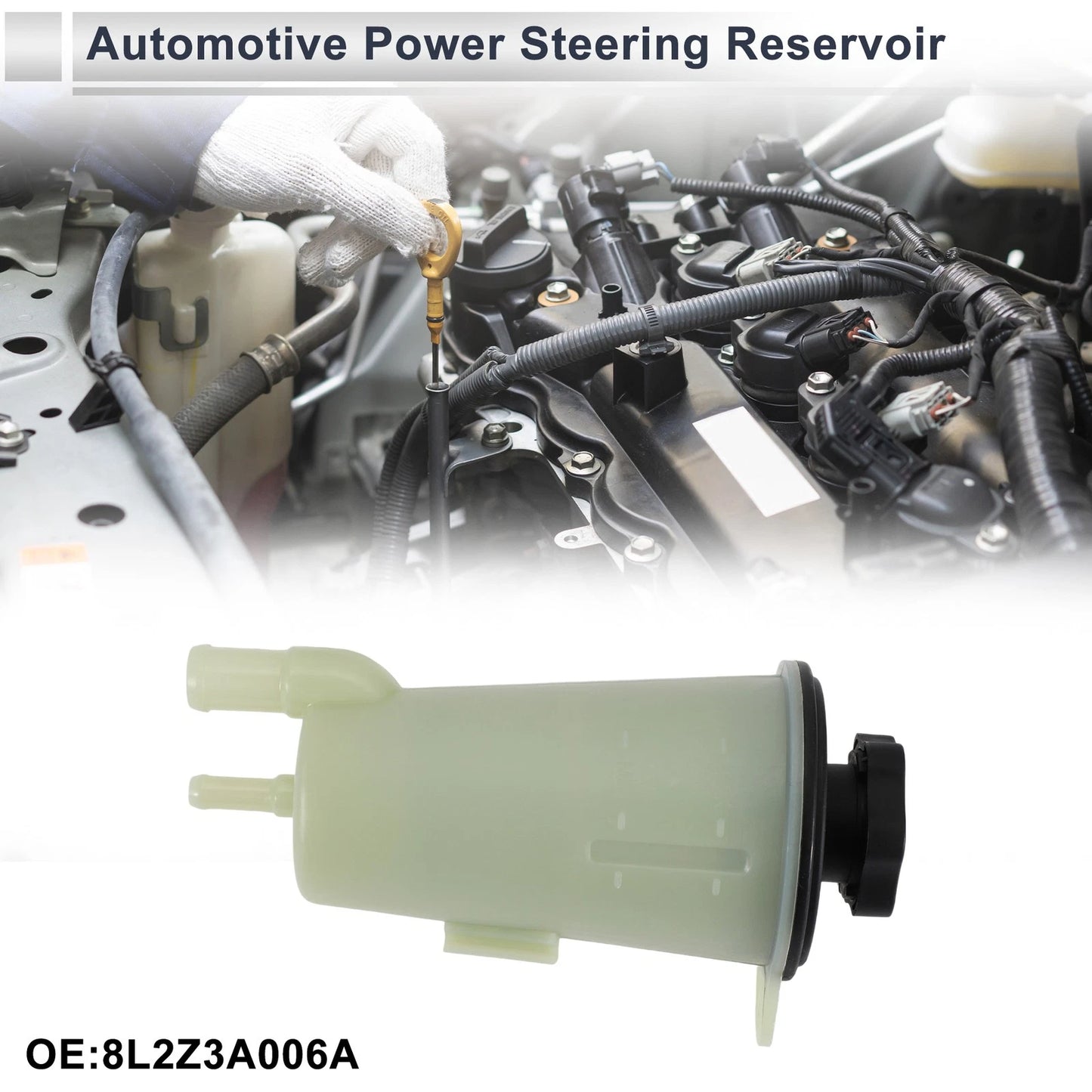 Power Steering Reservoir for Ford Crown Victoria (2008-2011) 1 Pc