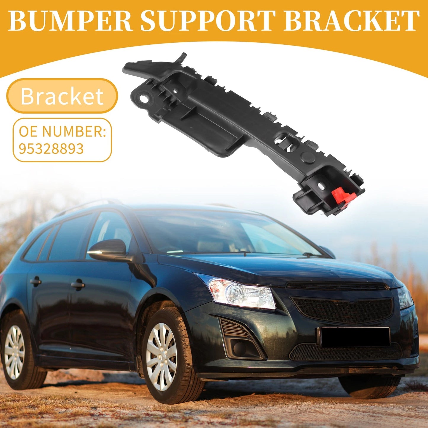 LH Side Front Bumper Bracket for Chevrolet Cruze (2011-2016)