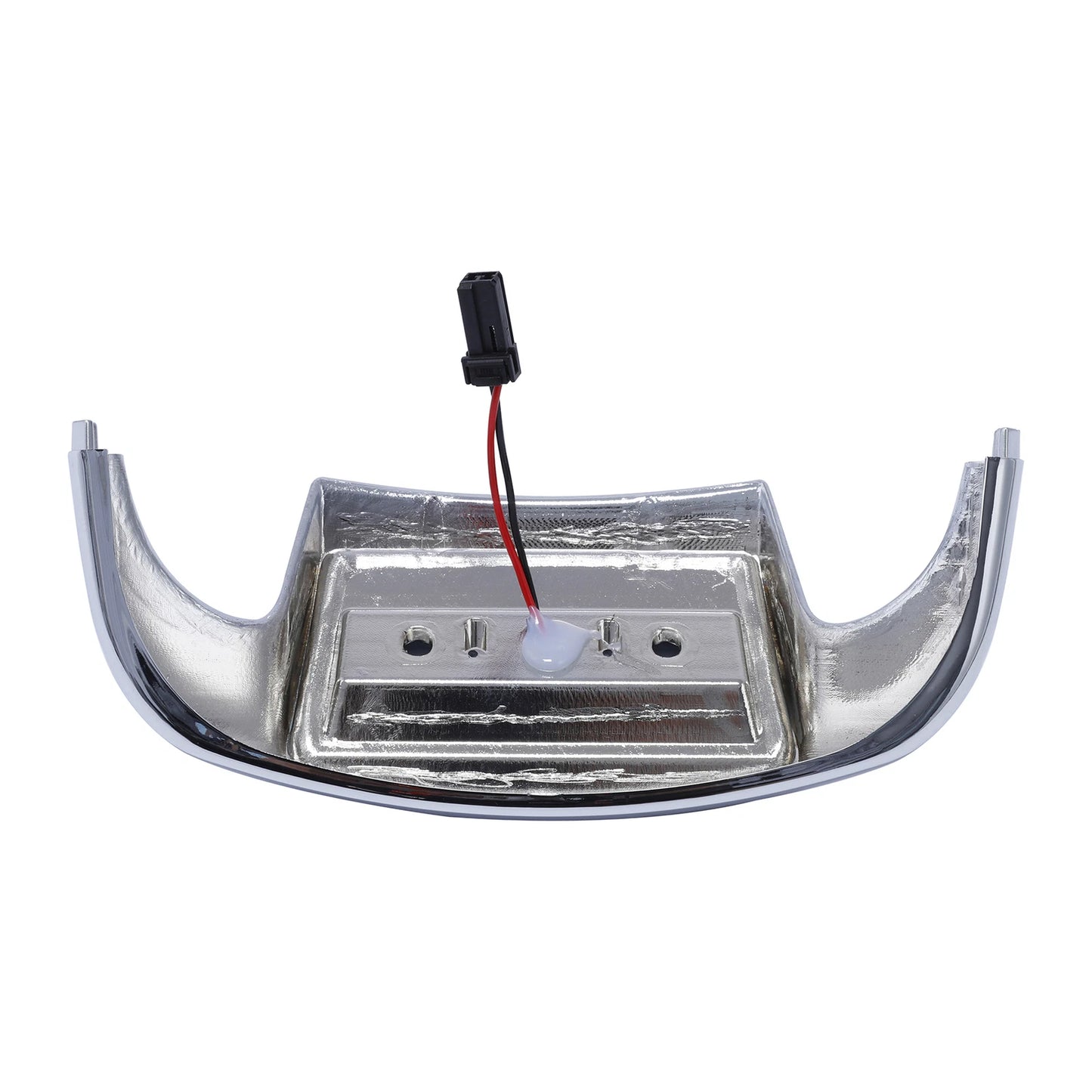 Front Fender Tip Light ABS Chrome Smoke for Harley FLHT Electra Glide FLHR