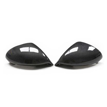 Carbon Fiber Add-on Side Mirror Cover Caps for Porsche 911 991.2 2017-2019