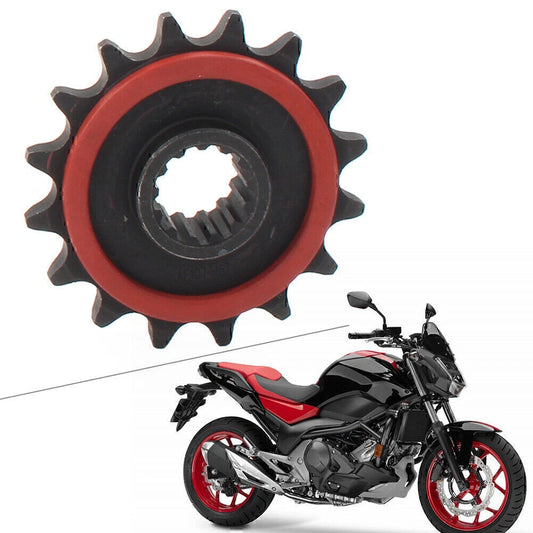 16T Motorcycle Rubber Cushioned Front Sprocket for HONDA NC700 (2012-2015)