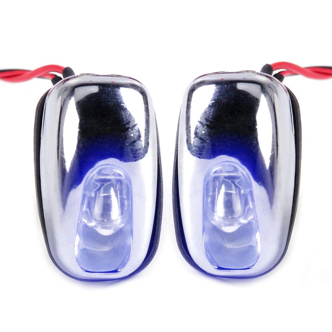 Windshield Washer Wiper Jet Nozzle with LED Light for Car