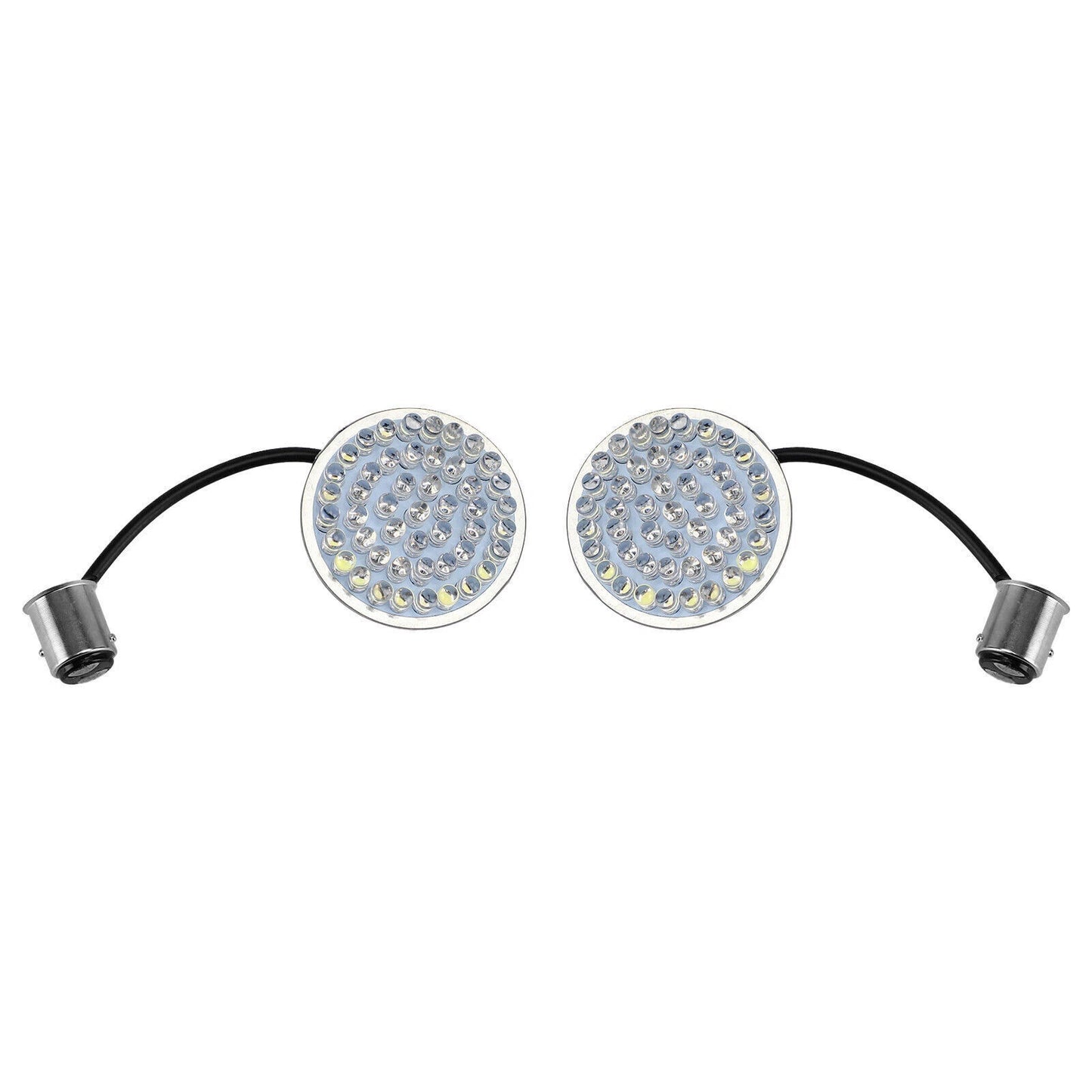 2Pcs 1157 Turn Signal Lights for Harley Dyna, Softail, Street Glide, Road King (2000-2023)