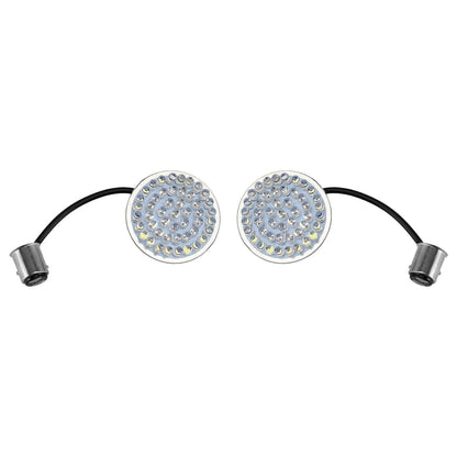 2Pcs 1157 Turn Signal Lights for Harley Dyna, Softail, Street Glide, Road King (2000-2023)