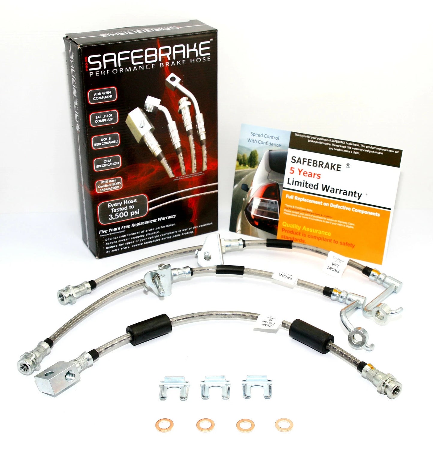Brake Line Kit for Isuzu DMAX 4X4 (2002-2012) - Standard Height
