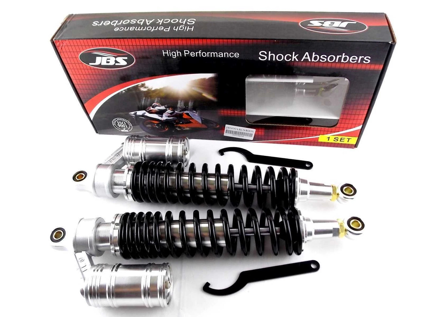 400mm JBS Rear Air Nitrogen Cell Shock Absorbers for Suzuki DR400