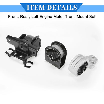 Engine Motor Mount Set for Ford Escape (2005-2012)
