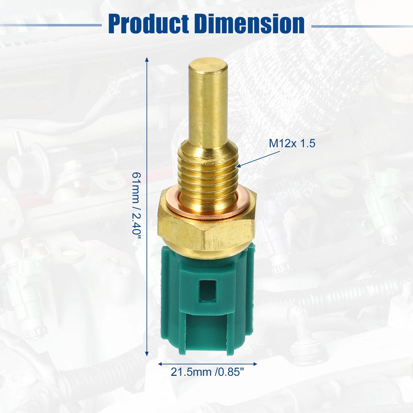 Engine Coolant Water Temp Sensor for Honda Goldwing 1500 (1990-2000)