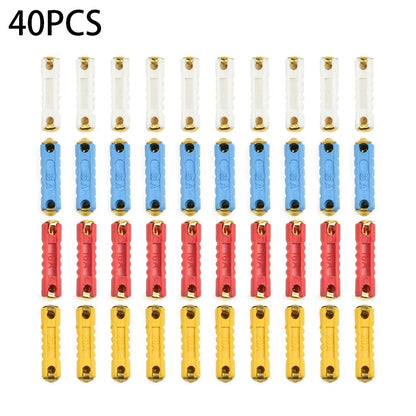 Fuses 40pcs 5A 8A 16A 25A Copper for Automotive Cars US